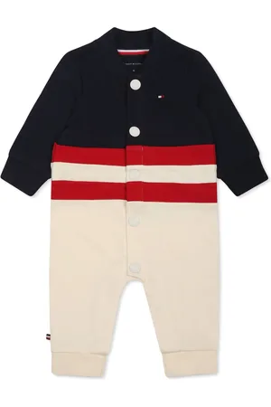 Tommy Hilfiger Strampler mit Logo-Stickerei