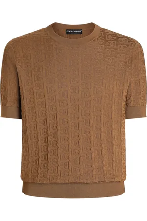 Dolce & Gabbana T-Shirt mit Jacquard-Logo