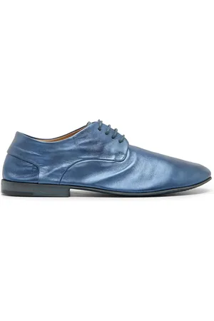 MARSÈLL Derby-Schuhe aus laminiertem Leder