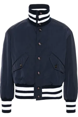 Thom Browne Jacke mit Logo-Streifen