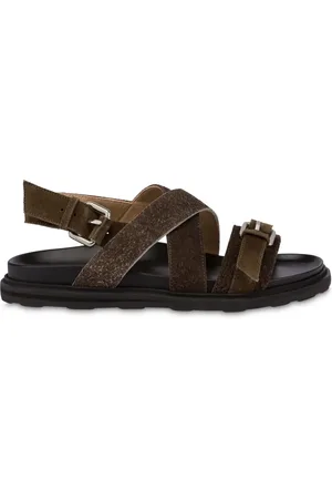 Moschino Sandalen aus Wildleder