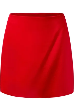 Alejandra Alonso Rojas Minirock aus Satin