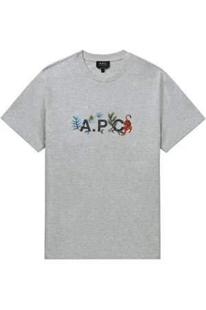 A.P.C. T-Shirt mit Logo-Print