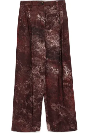 ZIGGY CHEN Hose mit grafischem Print
