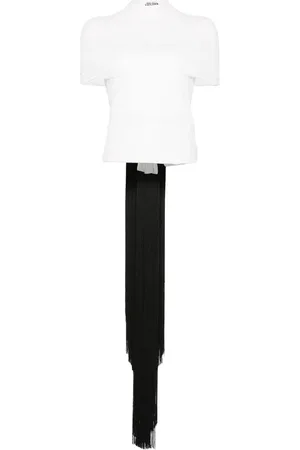 Jean Paul Gaultier Jersey-Oberteil im Layering-Look