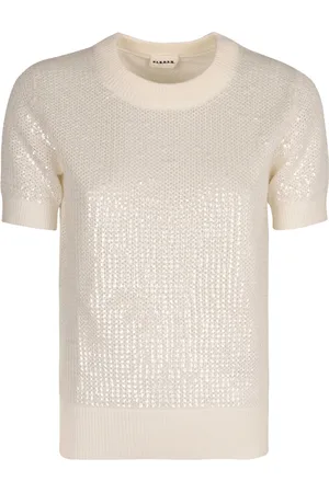 P.A.R.O.S.H. T-Shirt mit Pailletten