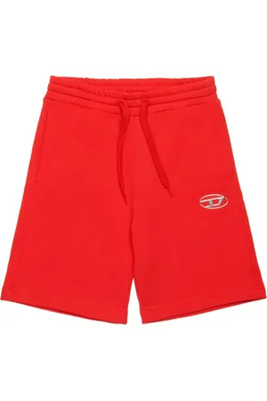 Diesel Shorts mit Oval D-Schild