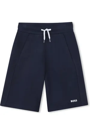 HUGO BOSS Shorts mit Logo-Print