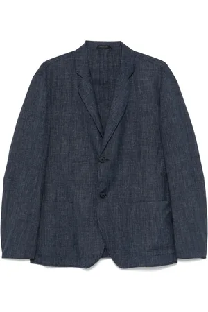 Giorgio Armani Sakko mit Slub-Textur