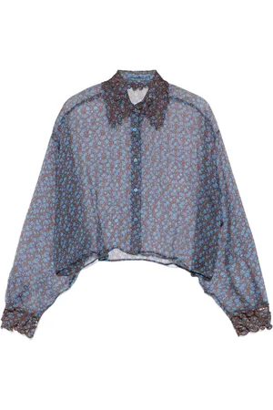 ERMANNO SCERVINO Hemd mit Blumen-Print