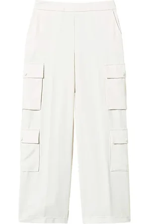 Twin-Set Palazzohose mit aufgesetzten Taschen