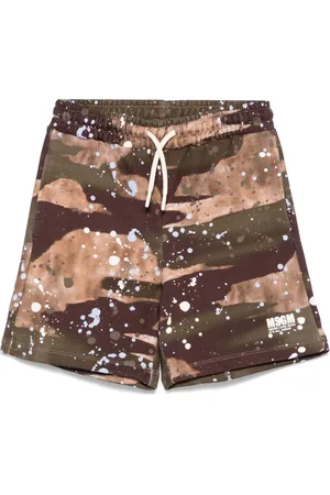 Msgm Joggingshorts mit Farbklecks-Detail