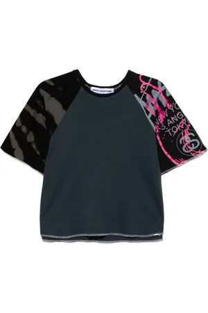 Stain Shade T-Shirt mit Einsätzen