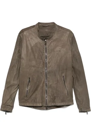 GIORGIO BRATO Klassische Lederjacke