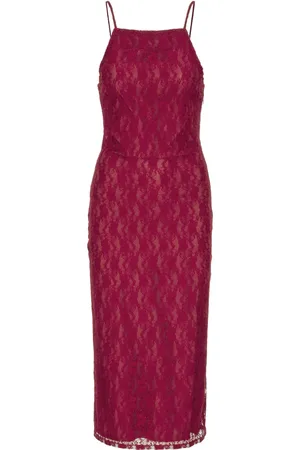 ROTATE Maxikleid aus Spitze