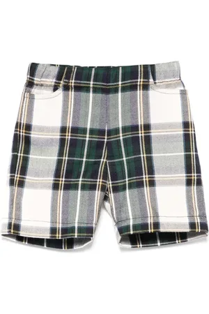 LA STUPENDERIA Shorts mit Schottenkaro