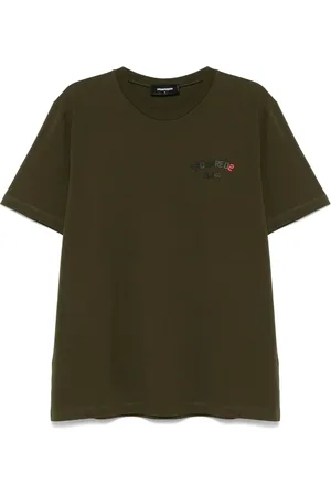 Dsquared2 T-Shirt mit gummiertem Logo
