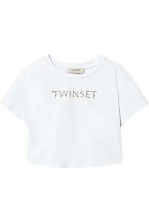 Twin-Set T-Shirt mit Nietenlogo