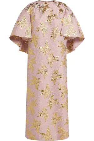 DICE KAYEK Brokat-Maxikleid