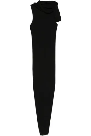 Rick Owens Maxikleid mit Bändern