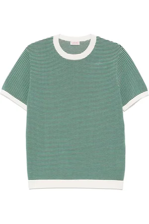 Fursac T-Shirt aus geripptem Strick