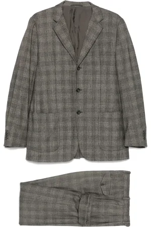 Jil Sander 2010 Anzug mit Prince of Wales-Karo