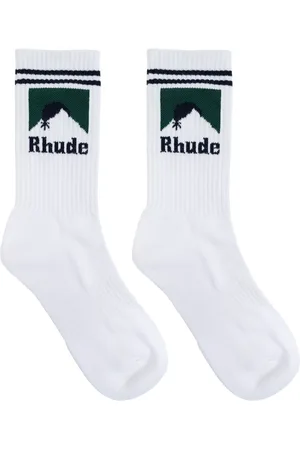 Rhude Intarsien-Socken mit Logo