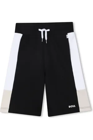 HUGO BOSS Shorts mit Logo-Print