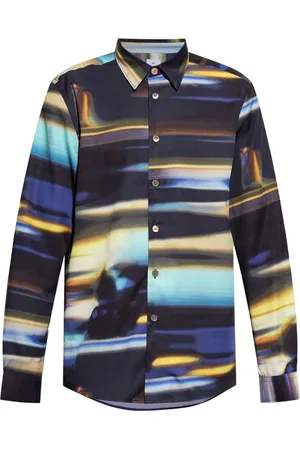 Paul Smith Hemd mit abstraktem Print