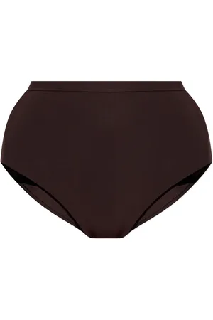 Jil Sander Bikinihöschen mit Logo-Print