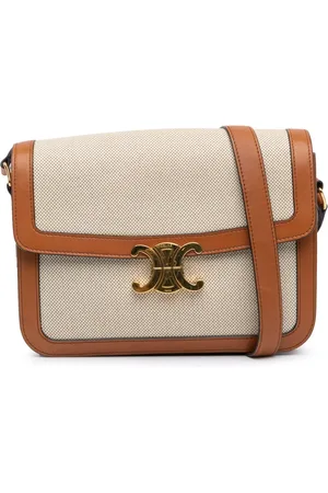 Céline 2019 Teen Triomphe Canvas-Umhängetasche