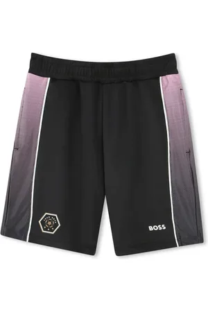 HUGO BOSS Joggingshorts mit Einsätzen