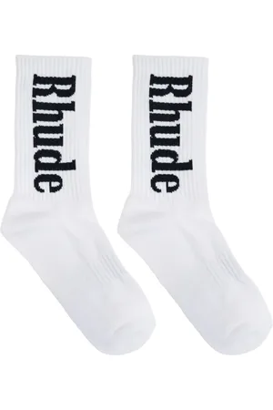 Rhude Intarsien-Socken mit Logo