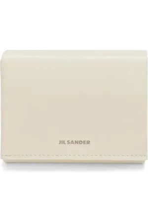 Jil Sander Portemonnaie mit Logo-Stempel