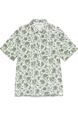 Paolo Pecora Poloshirt mit Blumen-Print