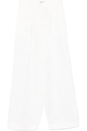 Sandro Jacquard-Hose mit Blumenmuster