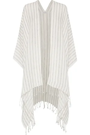 Brunello Cucinelli Gestreifter Poncho