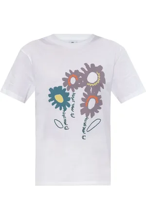 Paul Smith T-Shirt mit Blumen-Print