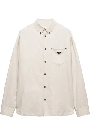 Prada Hemd aus Chambray