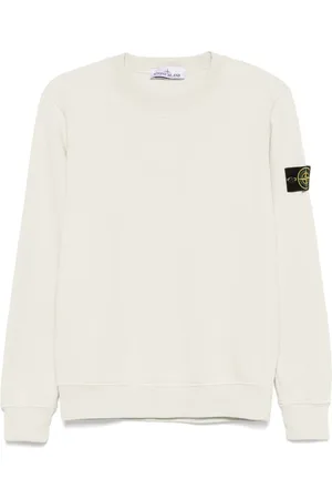 Stone Island Sweatshirt mit Kompass-Patch