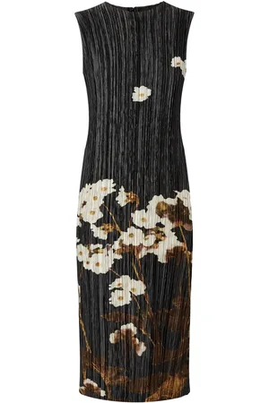 Erdem Midikleid mit Falten
