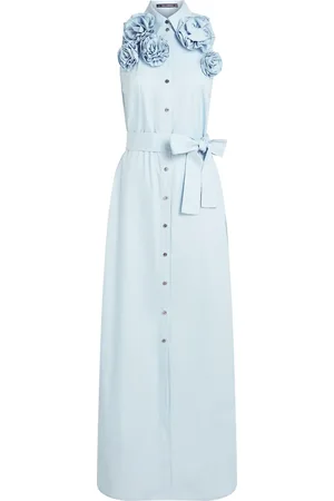 Karl Lagerfeld Maxikleid mit Blumenapplikation