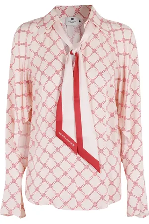 Elisabetta Franchi Bluse mit Schal