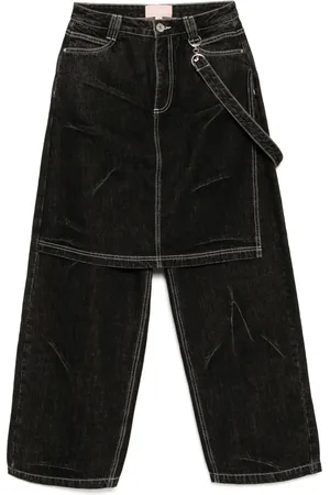 BAPY Jeans im Layering-Look
