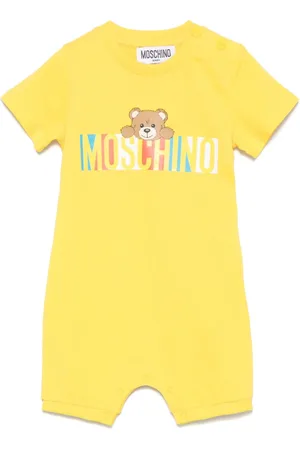 Moschino Strampler mit Logo-Print
