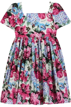 Dolce & Gabbana Kleid mit Blumen-Print