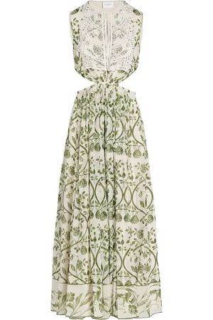 Giambattista Valli Kleid mit Fresco-Print