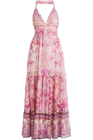 Camilla The Botanical Novella Kleid mit Perlenriemen