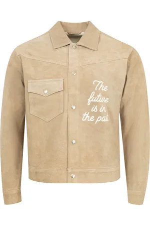HUMAN MADE Wildlederjacke mit Logo