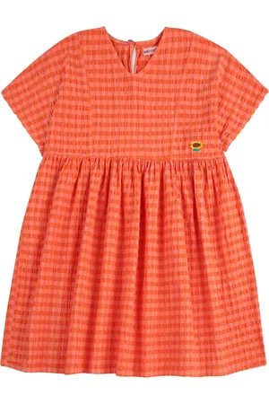 Bobo Choses Kleid mit Vichy-Karomuster